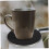 Silver Aluminum Alloy USB Cup Warmer for Home Keeps Beverages Warm with Three Temperature Settings 4