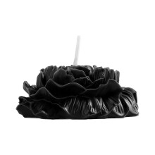 (One Size, Black) Low Temperature Candles Peony Flower Shaped Scented Candles Romantic Candles for Bedroom Weddings Party