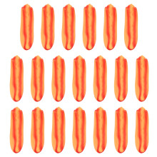 Kauspielzeug für ängstliche Hunde, quietschendes Latex-Hotdog-Sinnesspielzeug für Welpen, realistische Details, lustiges Design,