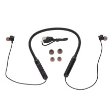 Casque audio avec basses profondes, connexion stable, écouteurs Bluetooth sans fil, transmission plus rapide, tour de cou magnétique, résistant à