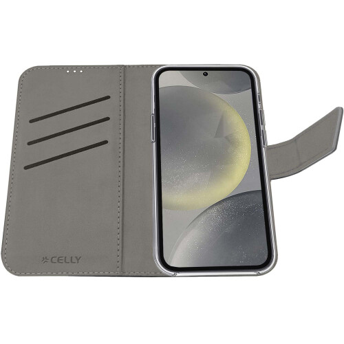 Wally Wallet Case Galaxy S24 5G Schwarz 2