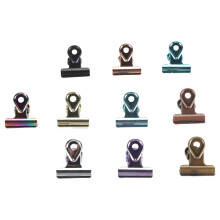 DIY Crafting Clips with Strong Clamping Force, Paper File Clips for Office Supplies Multiuse Bulldog Binder Clamps with Hanging Design Dustproof