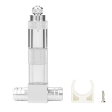Needle Valve For Aquarium CO2Management, CO2Regulator With Bubble Counter And Check Valve, Precision Durable Unit For Reliable Carbon Dioxide