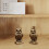 Brass owl statue figurine tabletop centerpiece 8