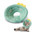 (S) Dino Cat Cone - Adjustable Soft Recovery Collar 15