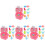 8Pièces Machine Petite Claw Rose Pour Enfants Jouet 1