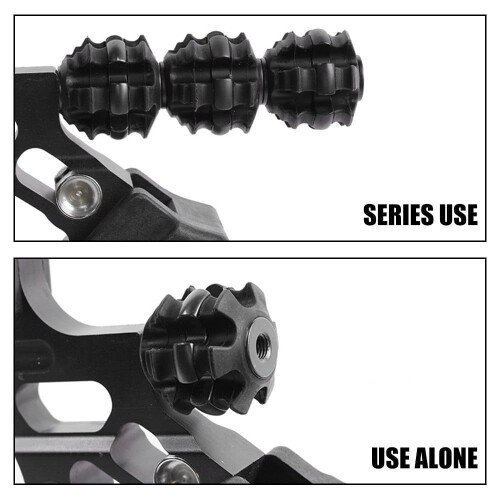 Stackable Archery Bow Stabilizer Ball Anodized - 1.5 in 1.45 Oz Customize Your Stabilizer Weight By Adding Stabilizer Balls 1