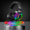 Casque de jeu USB avec son surround 7.1, microphone antibruit et éclairage LED 6