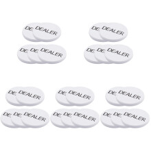 25Pièces Jetons En Plastique Accessoire Jeu Durable