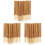90Pièces Bâtons Khaki En Bambou Pour Décorations Gourmandes 1