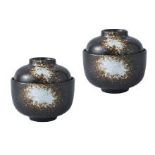 2Pièces Récipient Céramique Pour Œufs Soupes Maison