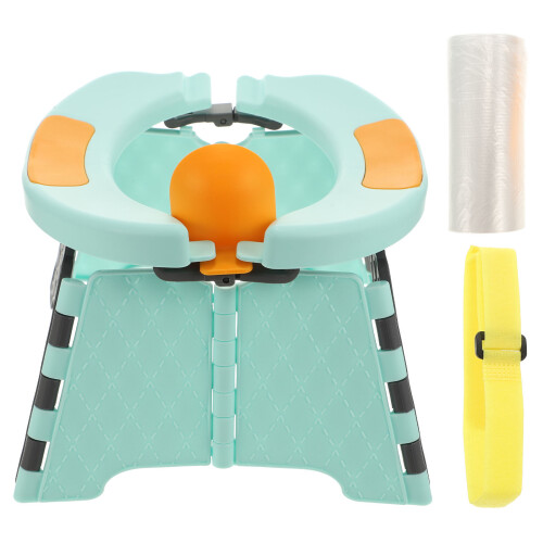 2Ensembles Siège Pot Voyage Pliable Portable Résistant PP