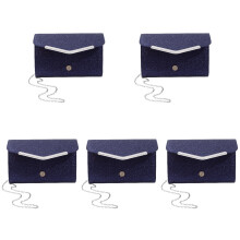 5Pièces Pochette Crossbody PU Femme Fête Utilitaire
