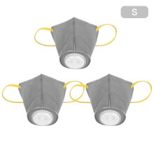 Dog Smoke Mask for Outdoor Use, Dog Smoke Mask Dog Respirator Mask, Reusable Breathable Dog Air Filter Mask with Three-Layer Filtration, Adjustable