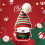 Christmas doll clothes set for 17cm dolls with hat sweater 5