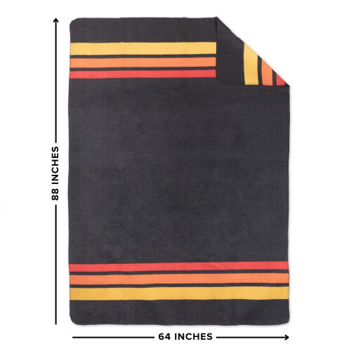 Arcturus Rainier Wool Blanket - Sunset Peak | 4.5 lbs (64" x 88") 1