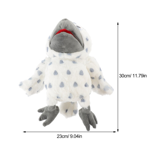 Creative Puppet Toys Storytelling Toy Plush White 1Pcs 1