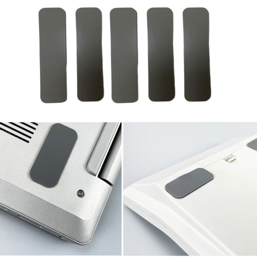 Bottom Base Rubber Feet Strips, Replacement for Keyboards Shell Covers NonSlip Bottom Case Strips 1