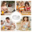 Plastic Egg Tray Holder Cup, White Egg Cups for Kitchen, Camping & Breakfast – Easy to Clean 7