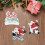 Santa Face Candy Mold Silicone Craft Tool Flexible Quick for Cupcake Decorations 8