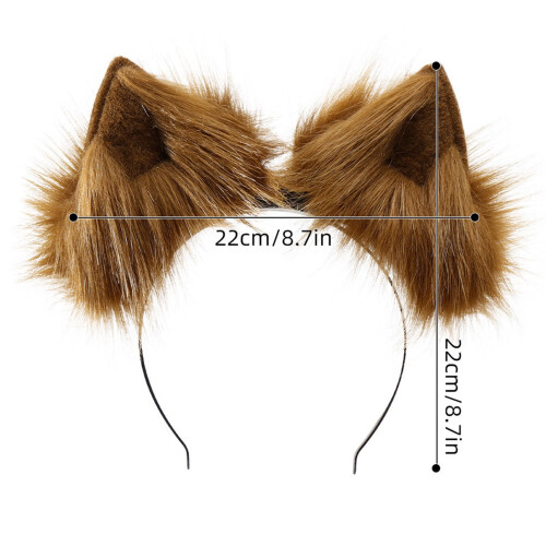 Orecchie animate interattive, accessorio per capelli per bambini e adulti, ideale per feste a tema. 2