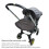 Couvre-pieds imperméable et chaud pour poussette bébé (1 pièce) 3
