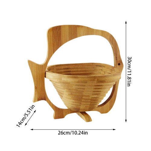 Panier à fruits pliable pour garde-manger 1