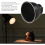 Diffusore riflettore standard da 7" con griglia a nido d'ape a 60 per flash da studio e speedlite con attacco Bowens - Nero 4