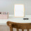 Portable Vanity Mirrors Khaki Wood 1Pcs 7