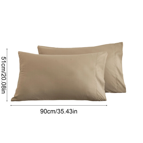 Örngott i sammet, 2-pack, hellängd 1