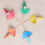 Cupcake Toppers Assorted Color Cute Clown Design Safe Paper for Party Use 80Pcs 2