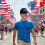 USA 250th Anniversary Washed Baseball Cap Adjustable 5