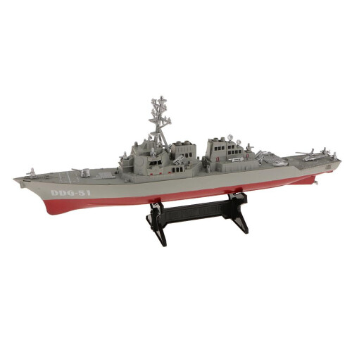 1:35 schaal plastic oorlogsschip USS Arleigh Burke decoratief bootmodel verzamelobject 2