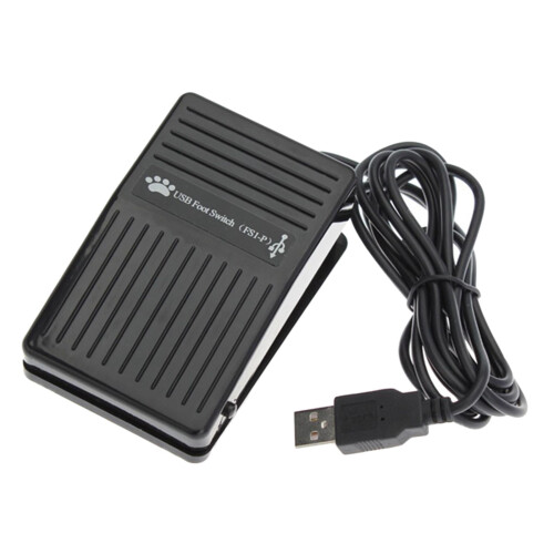 Foot Control USB Switch Triple Mouse Footswitch Single Singal String Foot Switch 1