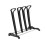Boot Rack Organizer Boot Organizer Floor Standing Boot Rack Metal Accessory Boot 43cmx30cmx39cm 5