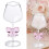 Vinglas i klart glas med rosettdesign 5