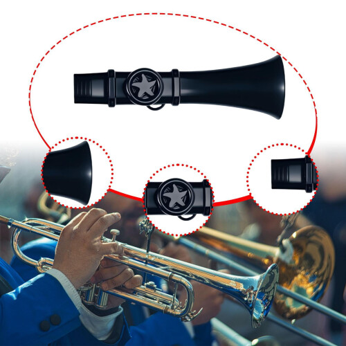 Kazoo Musical Instrument Portable Black 1