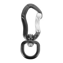 2Pièces Mini Boucle Noire Multifonctionnelle Pour Usage Extérieur