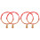 4Pièces Colliers Chat Réglables Style Chic 1