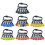 6pcs 1/4inch Hexagonal Shanks Sockets Bit Holders Set Screwdriver Bit Holders Set Multifunction for Easy Storage & Tran 5