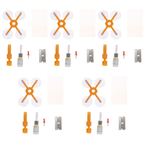 5Ensembles Kit Réparation Fissures Pare- Pour 1