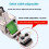 Versatile Rolled Hemmer Presser Foot Function Zipper Hem Foot Sewing Machine Accessories Hemming Tool Durable Steadilty Sewing Machine Edge Bar 4