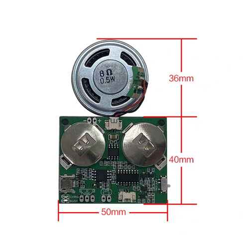 USB Compatible Programmable Sound Module 4MB Memory Storage For Voice Activated Projects And Interactive Crafts 2