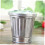 4pcs Countertop Waste Bin Iron Storage Jar for Office Use Back to School 6