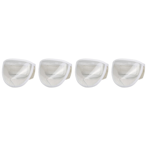 4Pièces Cache-Tête Transparent Chat Confortable Facile À 2