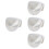 4Pièces Cache-Tête Transparent Chat Confortable Facile À 5