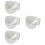 4Pièces Cache-Tête Transparent Chat Confortable Facile À 6