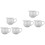 6Pièces Mousseur Céramique Durable Pour Usage Domestique 4