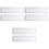 6Pcs Silver Rectangular Air Vent Mesh for Shoe Cabinet and Wardrobe 2