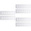 6Pcs Silver Rectangular Air Vent Mesh for Shoe Cabinet and Wardrobe 5